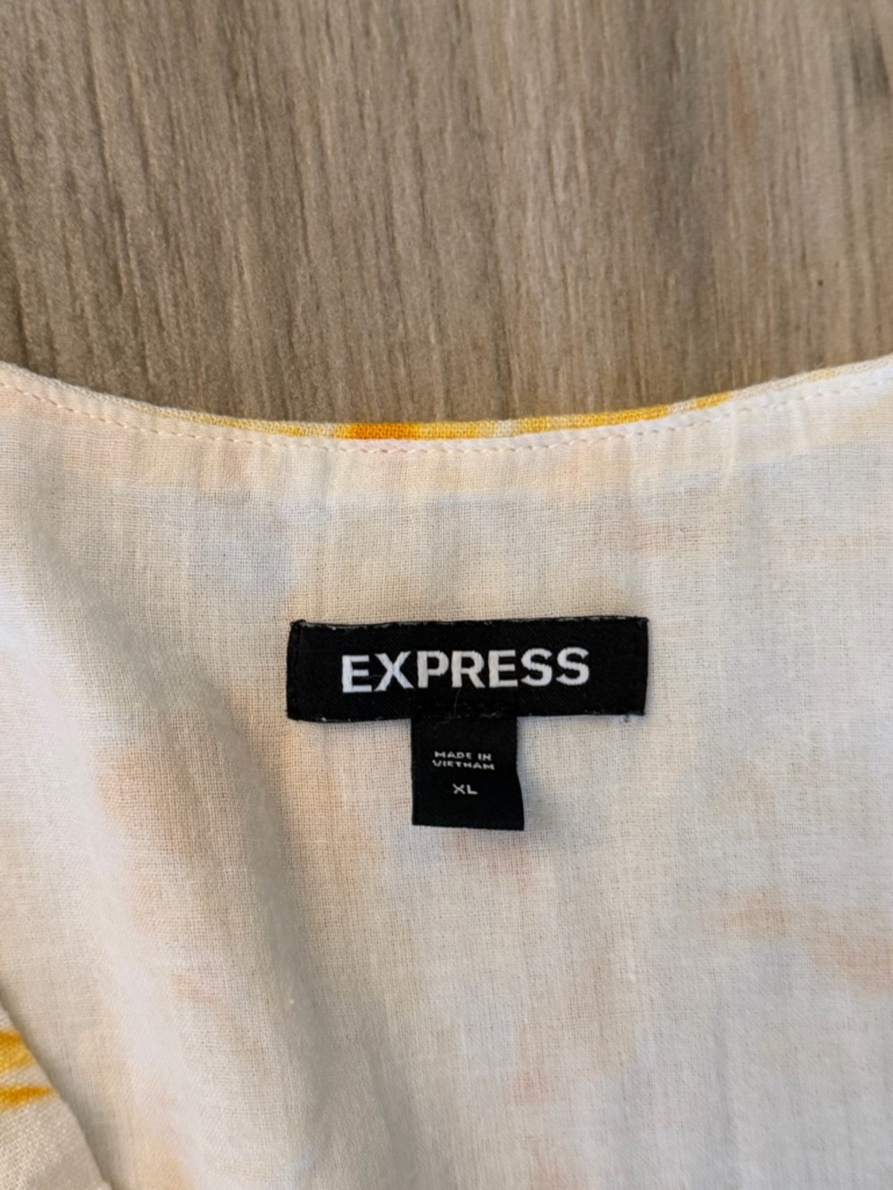 Express Yellow Maxi Dress - Picture 8 of 16